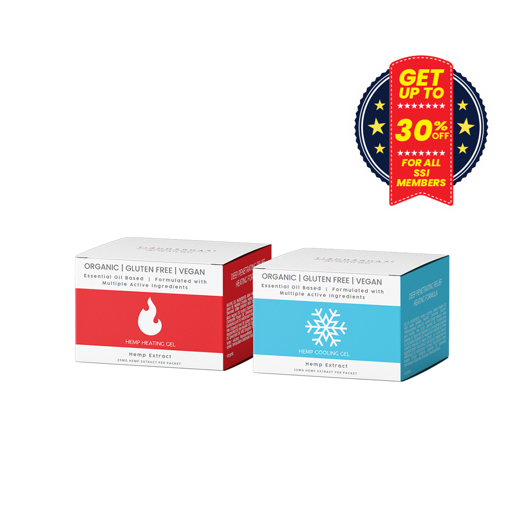 SSI EXCLUSIVE: Fahrenheit Relief Heating OR Cooling Gel - Individual use 10 Pack